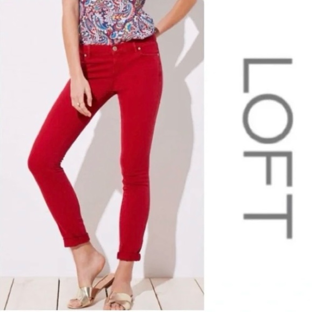 Ann Taylor Loft Modern Skinny pants